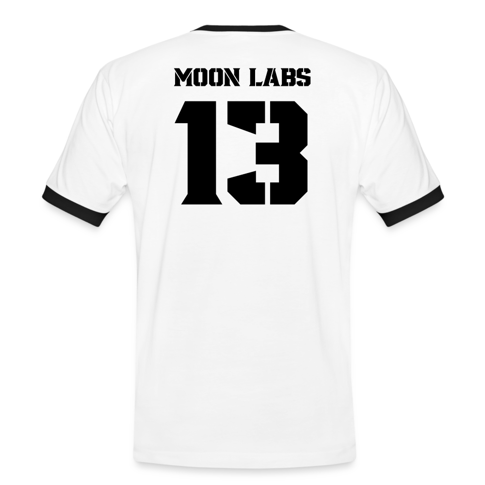 Moon Labs - Original Orbit T-Shirt (Ringer Style) - white/black